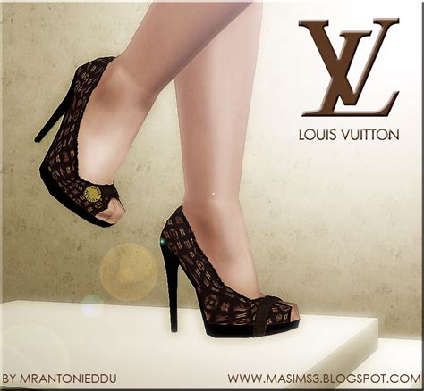 sims 4 Louis Vuitton shoes